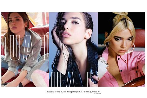 dua lipa collage